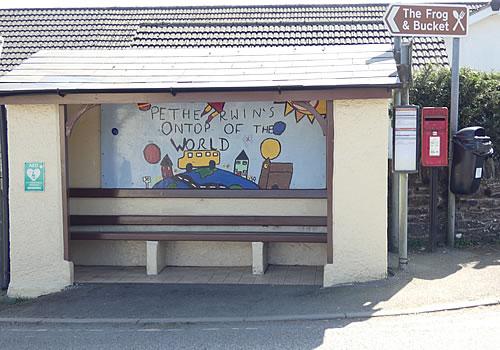 Photo Gallery Image - Bus Shelter in South Petherwin village