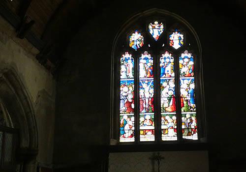 Photo Gallery Image - Stained Glass Window in The Church of St Paternus